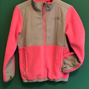 The north face kid’s Denali full zip jacket